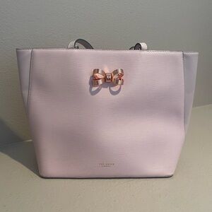 Ted Baker London Bow Detail Leather Shopper